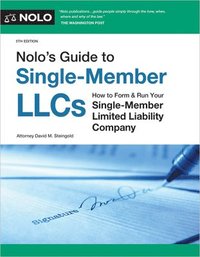 bokomslag Nolo's Guide to Single-Member Llcs: How to Form & Run Your Single-Member Limited Liability Company