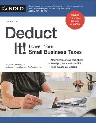 Deduct It!: Lower Your Small Business Taxes 1