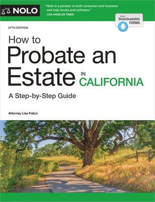 Lisa Fialco - How to Probate an Estate in California, Häftad