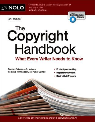 Stephen Fishman - The Copyright Handbook: What Every Writer Needs to Know, Häftad