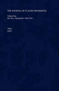 bokomslag Journal of Claude Fredericks