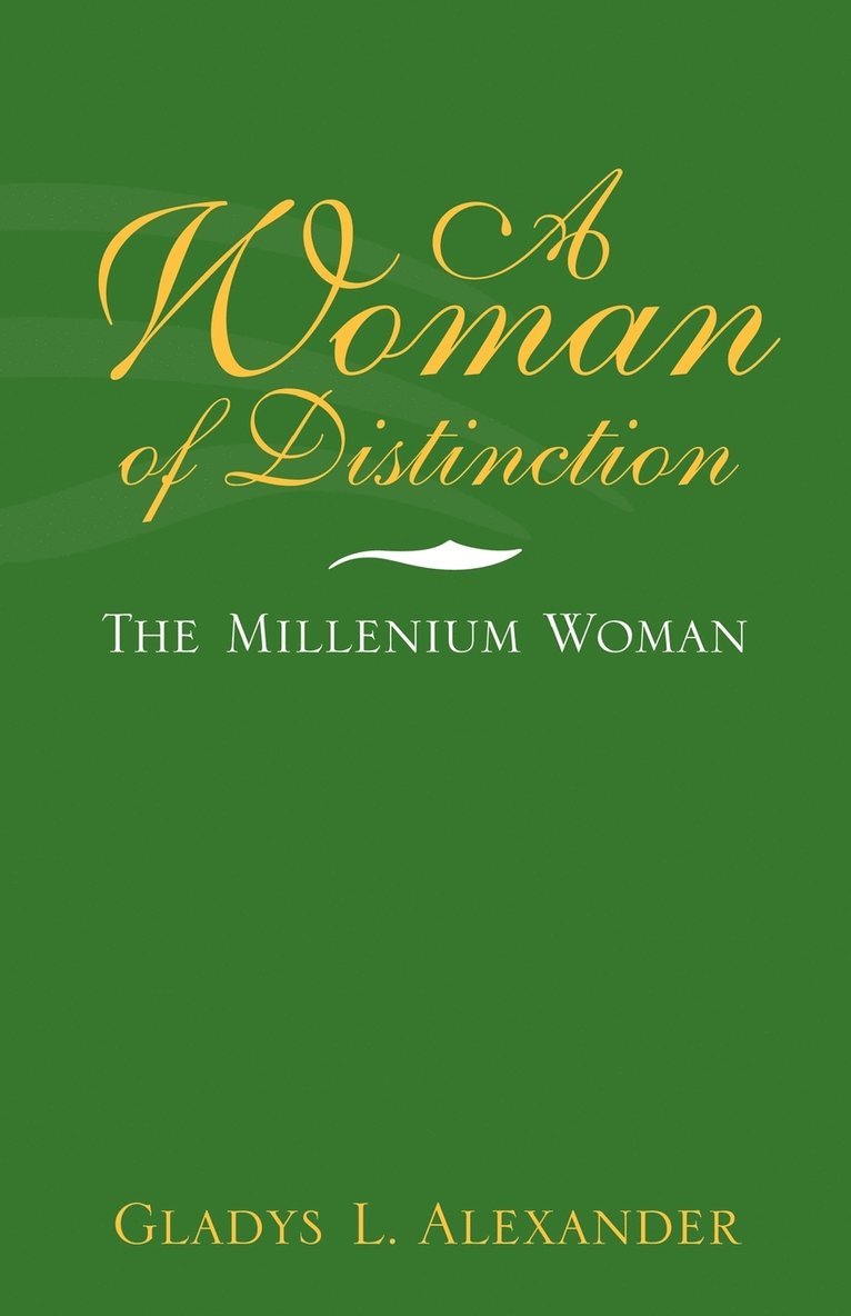 Woman of Distinction 1