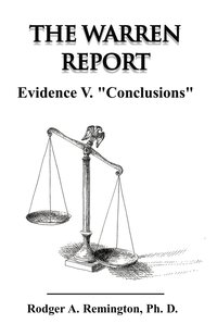 bokomslag The Warren Report Evidence V. 'Conclusions'