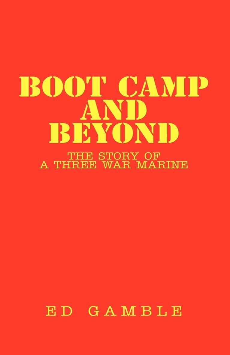 Boot Camp and Beyond 1