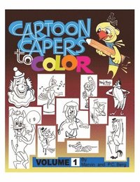 bokomslag Cartoon Capers to Color