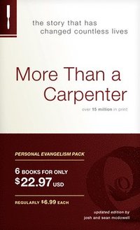 bokomslag More Than A Carpenter Personal Evangelism 6-Pack