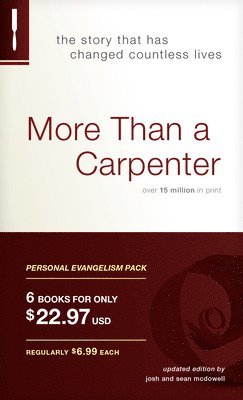 More Than A Carpenter Personal Evangelism 6-Pack 1