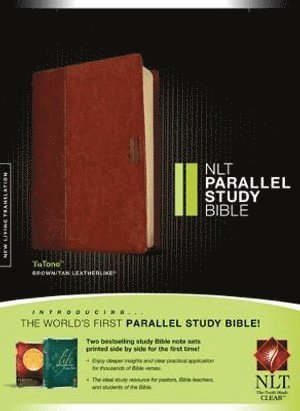 Tyndale, New Living Translation - NLT Parallel Study Bible Tutone Brown/Tan, Inbunden
