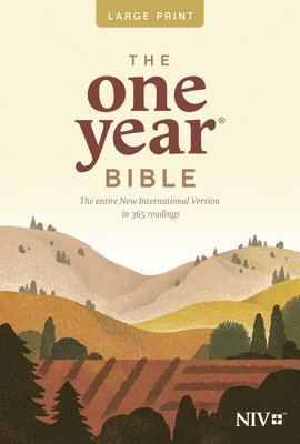 Tyndale - One Year Bible-NIV-Premium Slimline Large Print, Häftad