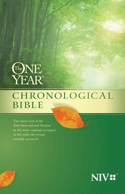 bokomslag One Year Chronological Bible-NIV