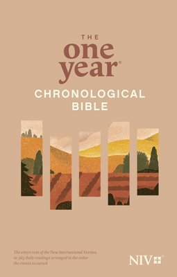 bokomslag One Year Chronological Bible-NIV