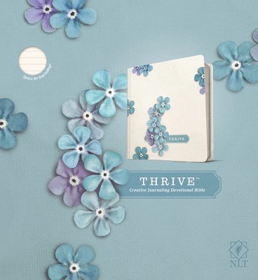 NLT THRIVE Creative Journaling Devotional Bible, Flowers 1