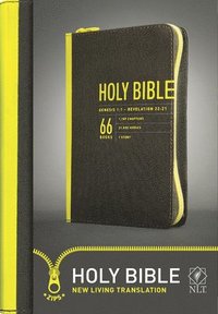 bokomslag Compact Bible-NLT-Zipper Closure