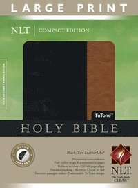 bokomslag Large Print Compact Bible-NLT