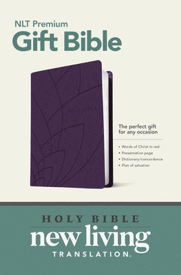 bokomslag NLT Premium Gift Bible, Purple