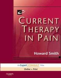 bokomslag Current Therapy in Pain
