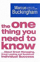 One Thing You Need to Know