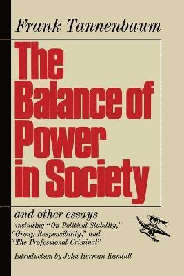 The Balance of Power in Society 1