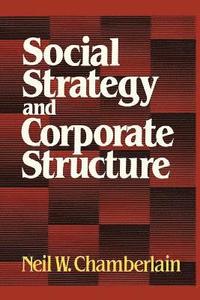 bokomslag Social Strategy & Corporate Structure