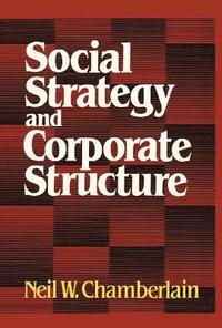 bokomslag Social Strategy & Corporate Structure