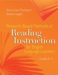 bokomslag Research-Based Methods of Reading Instruction for English Language Learners, Grades K-4