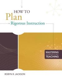 bokomslag How to Plan Rigorous Instruction
