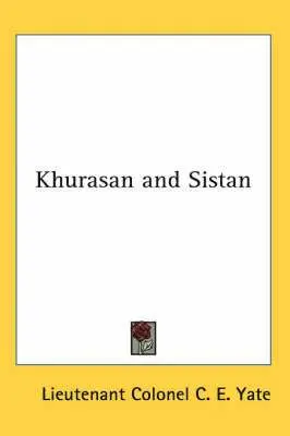 C. E. Major Yate - Khurasan and Sistan, Häftad. Tillgänglighet: Lägg i varukorg