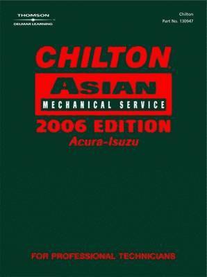 Chilton Asian Mechanical Service Manual Set