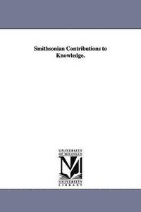 bokomslag Smithsonian Contributions to Knowledge.