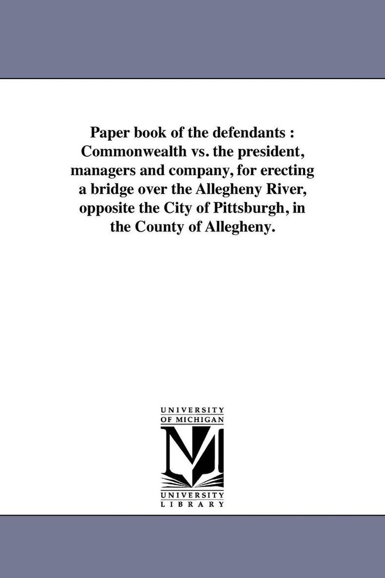 Paper book of the defendants 1