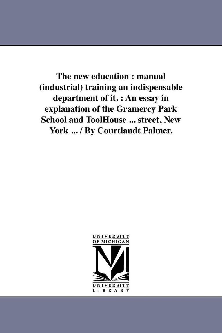 The new education 1