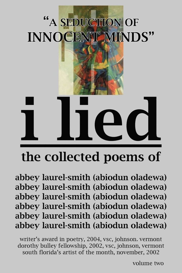 Abbey Laurel-Smith, Abbey Laurel-Smith - I Lied, Häftad