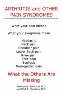 bokomslag Arthritis and Other Pain Syndromes