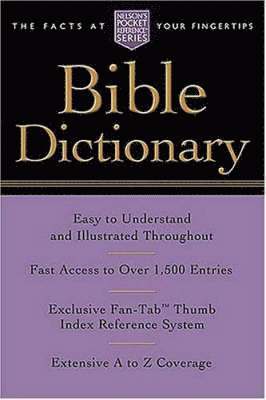 Pocket Bible Dictionary