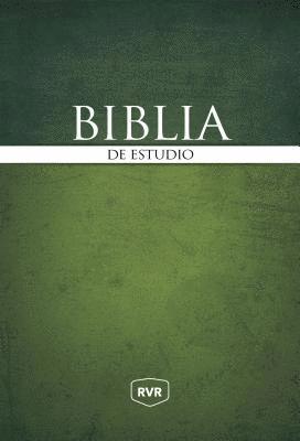 bokomslag Rvr, Biblia De Estudio, Tapa Dura, Comfort Print