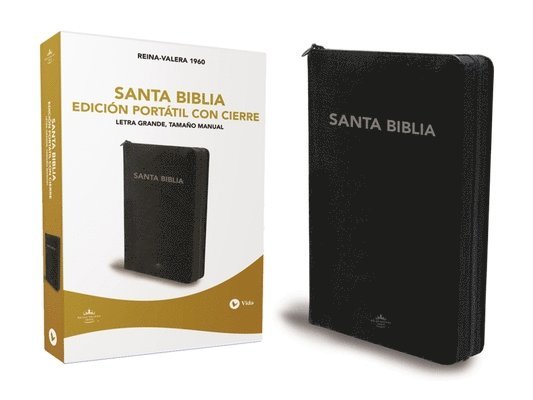 Santa Biblia Rvr1960- Edicion Portatil Con Cremallera 1