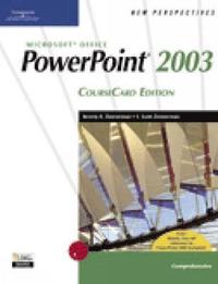 bokomslag New Perspectives on Microsoft Office PowerPoint 2003, Comprehensive, CourseCard Edition