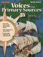 bokomslag Voices From Primary Sources Reproducible World History