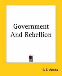 bokomslag Government And Rebellion