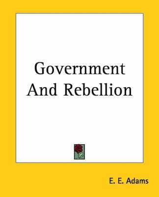 bokomslag Government And Rebellion