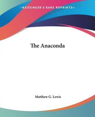 bokomslag Anaconda
