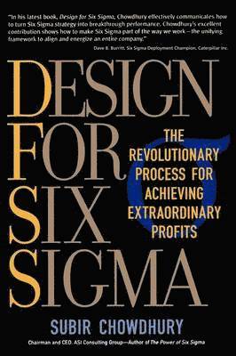 Subir Chowdhury - Design for Six Sigma, Häftad