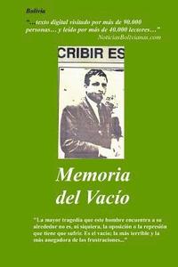 bokomslag Memoria del Vacio
