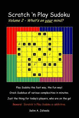 Scratch 'n Play Sudoku: What's on your mind? 1