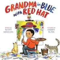 bokomslag Grandma in Blue with Red Hat