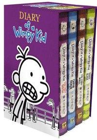 bokomslag Diary of a Wimpy Kid Box of Books 5-8 Hardcover Gift Set: Ugly Truth, Cabin Fever, the Third Wheel, Hard Luck
