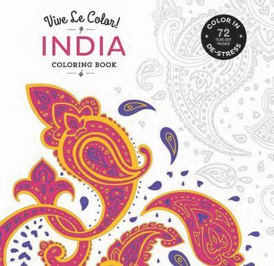 Vive Le Color! India (Coloring Book) 1