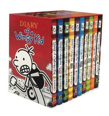 bokomslag Diary Of A Wimpy Kid Box Of Books (Books 1-10)
