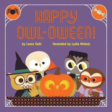 bokomslag Happy Owl-Oween!: A Halloween Story Board Book