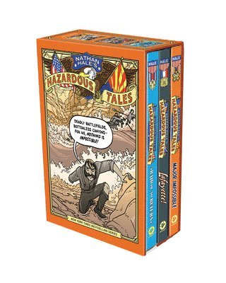 Nathan Hale's Hazardous Tales Third 3-Book Box Set: A Graphic Novel Collection 1